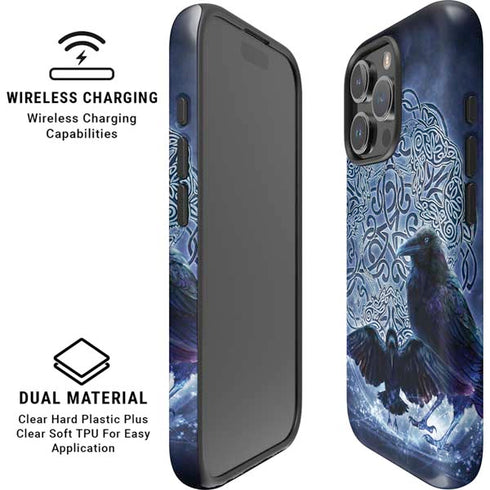 Celtic Raven by Brigid Ashwood iPhone 16 Pro Magsafe Impact Case